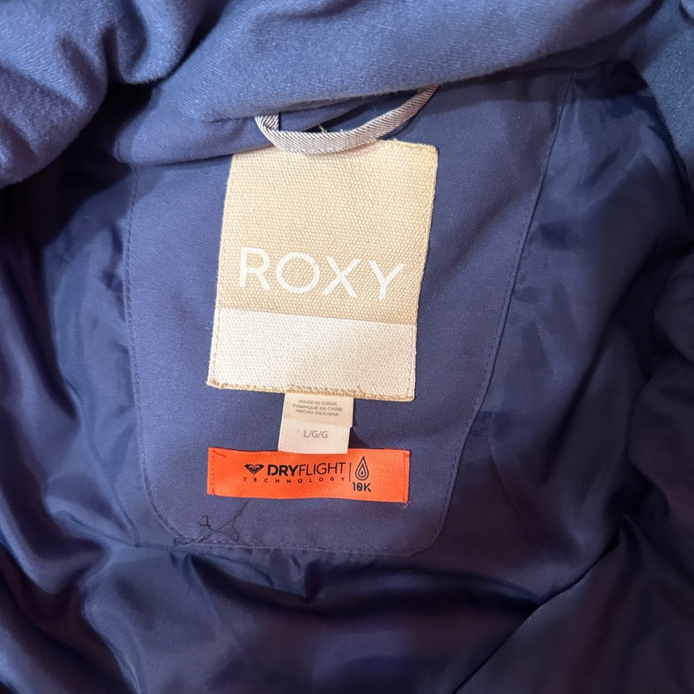 Roxy Men's Light Gray Performance Jacket - image 6